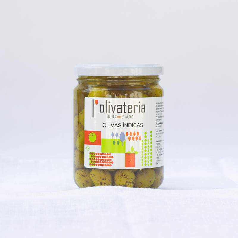 Organic indicas olives