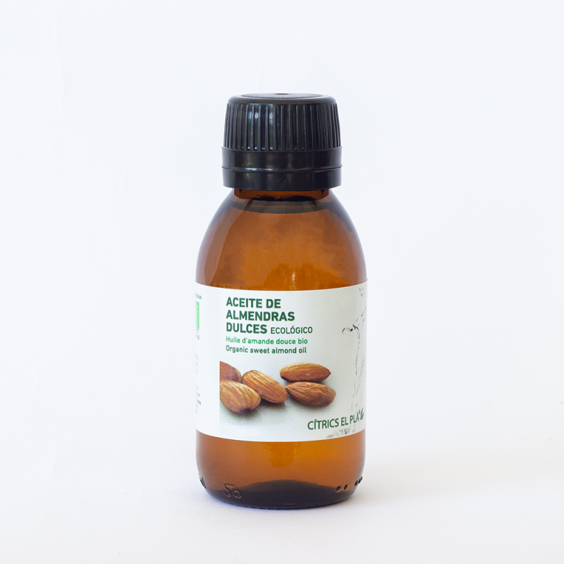 Organic sweet almond oil 100 ml.